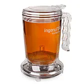 Dripless teapots? |  What about the 32 oz IngenuiTea from Adagio and a small (quality) thermalcarafe?...